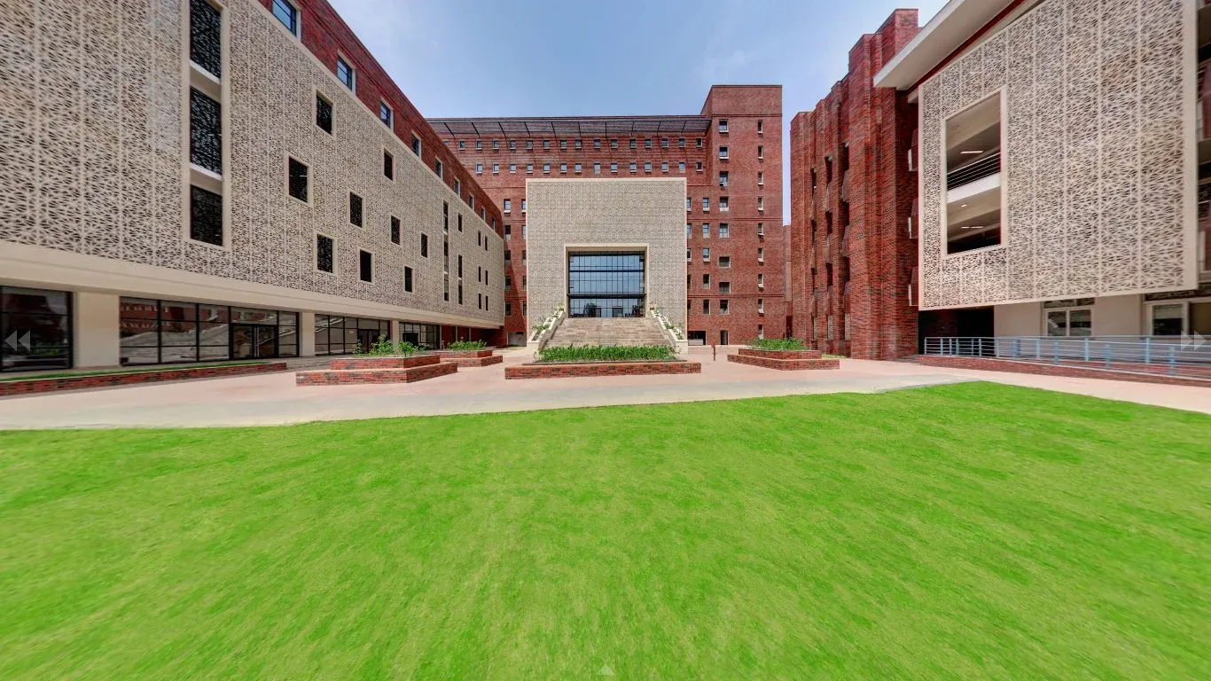 Ashoka University Library building.