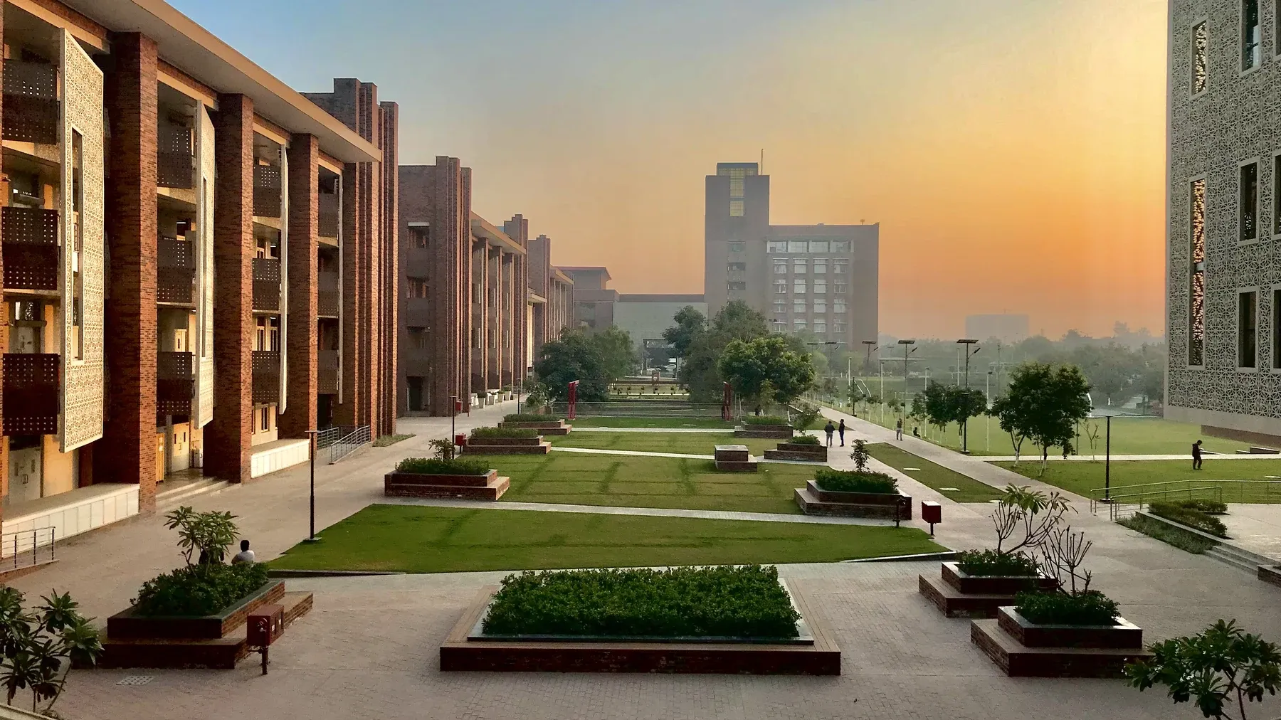 Ashoka University academic campus architecture.